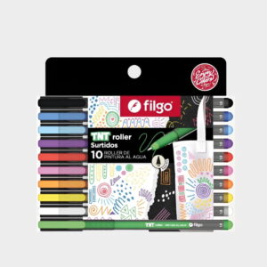 Roller de pintura al agua Filgo TNT - x 10 colores