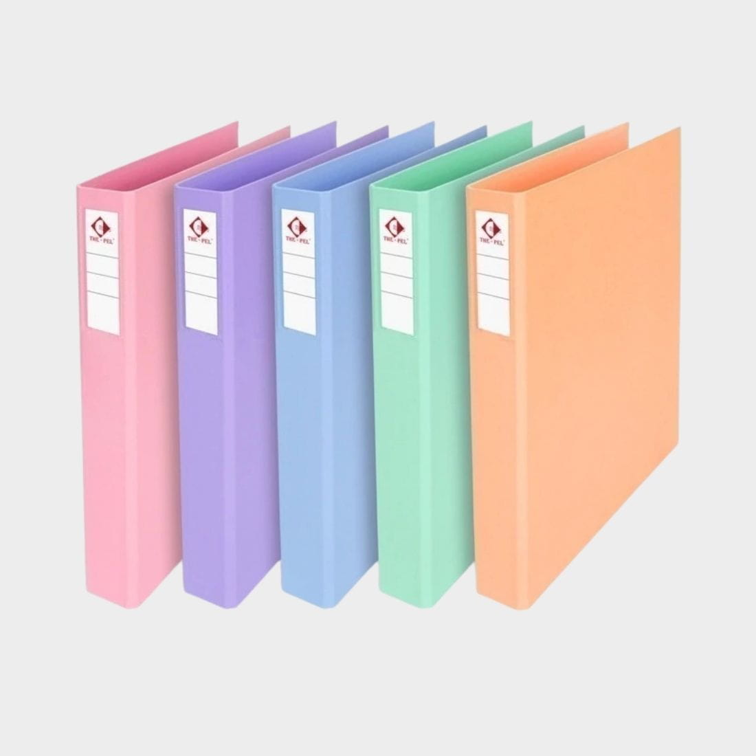 Carpeta nº3 carta escolar 3 anillos The Pel color pastel