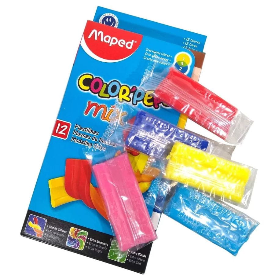 Plastilina masa Maped Color Peps X12 colores surtidos - Imagen 3
